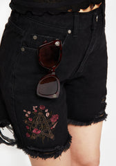 Claustrum Gothic Key Tortoiseshell Sunglasses - Red