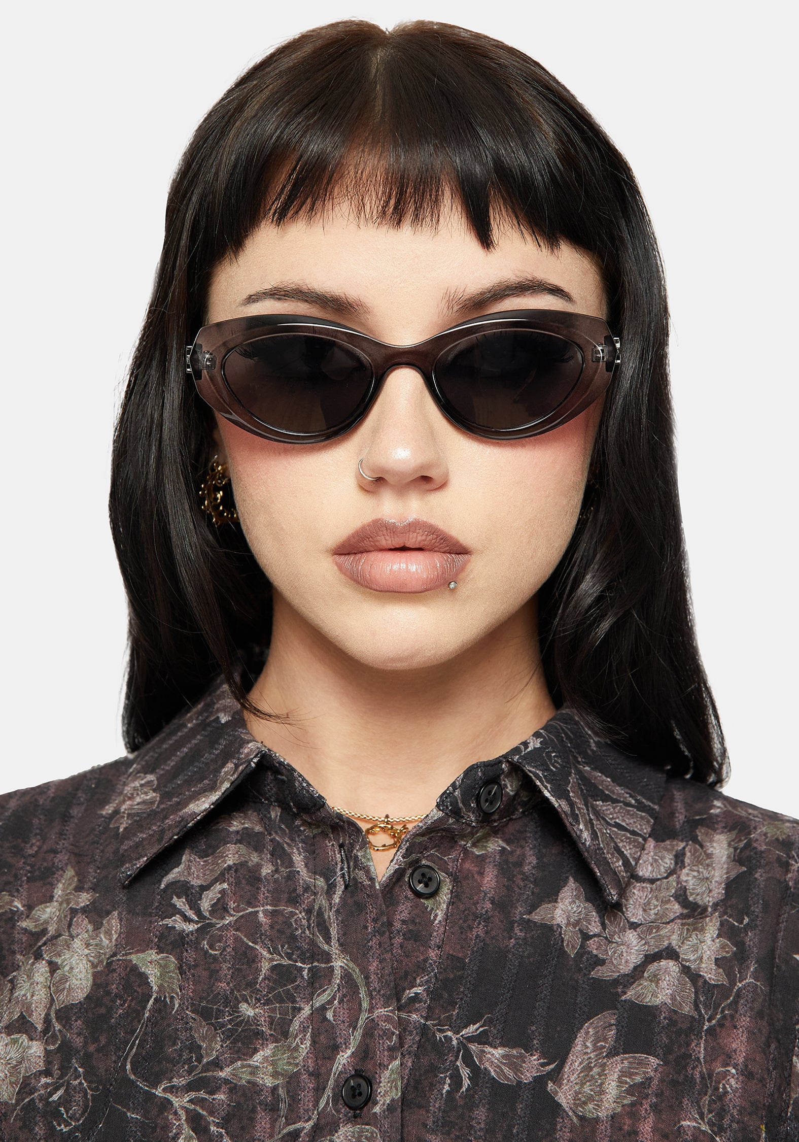 Sabre Dagger Oval Sunglasses